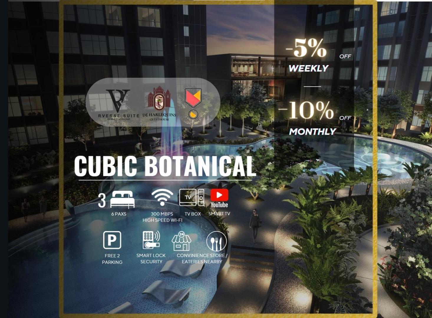 Apartment Cubic Botanical Ancubic, Bangsar South, Midvalley, By Hometaric *
